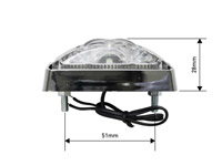 LEDクリスタル車幅灯12V 高防水・広角タイプ(汎用品) 詳細4