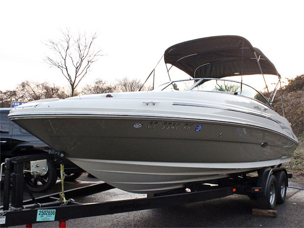 ���Ã{�[�g SEA RAY SUNDECK 220 2006_1
